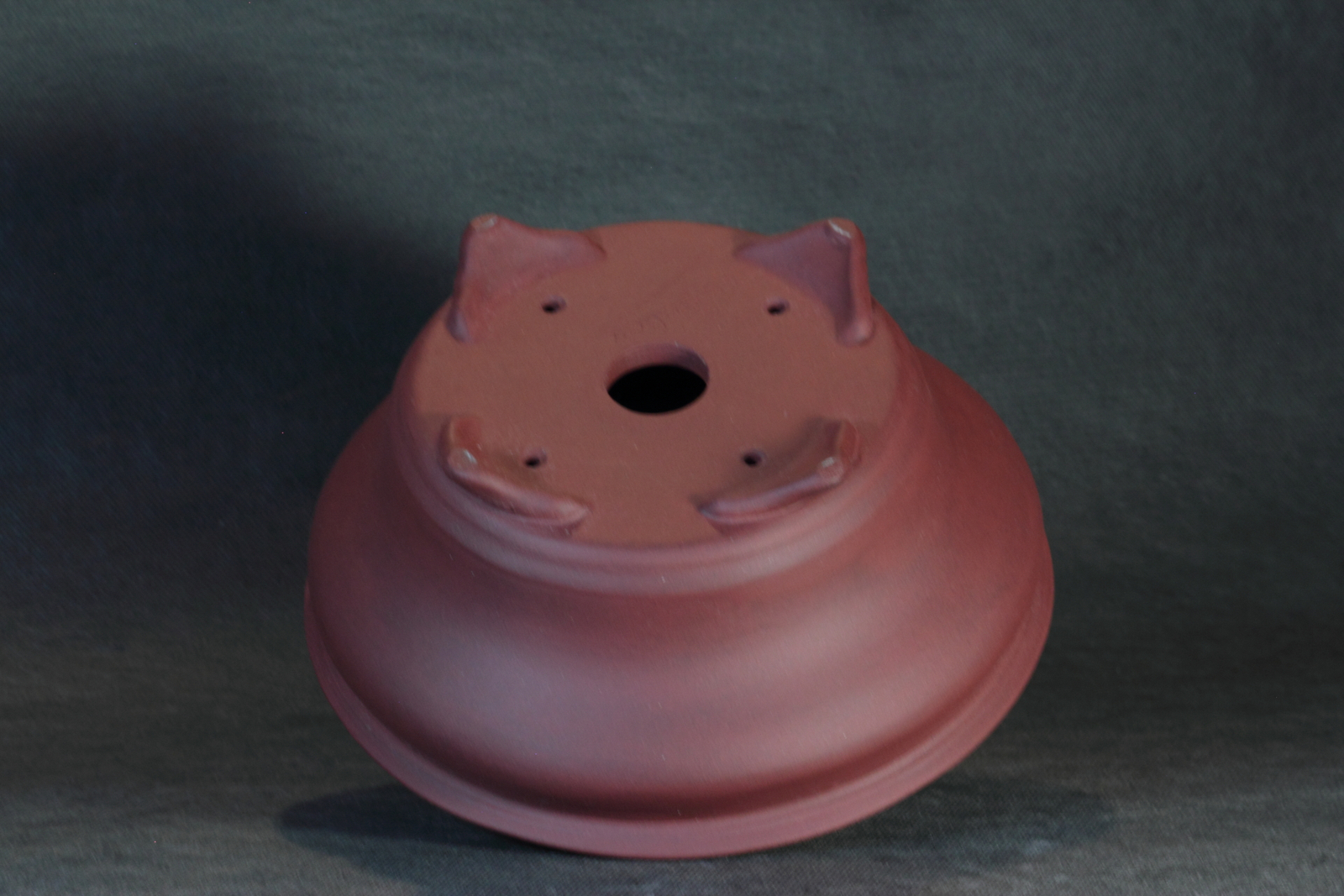 poterie bonsaï semi cascade en grès de Xing – Image 2