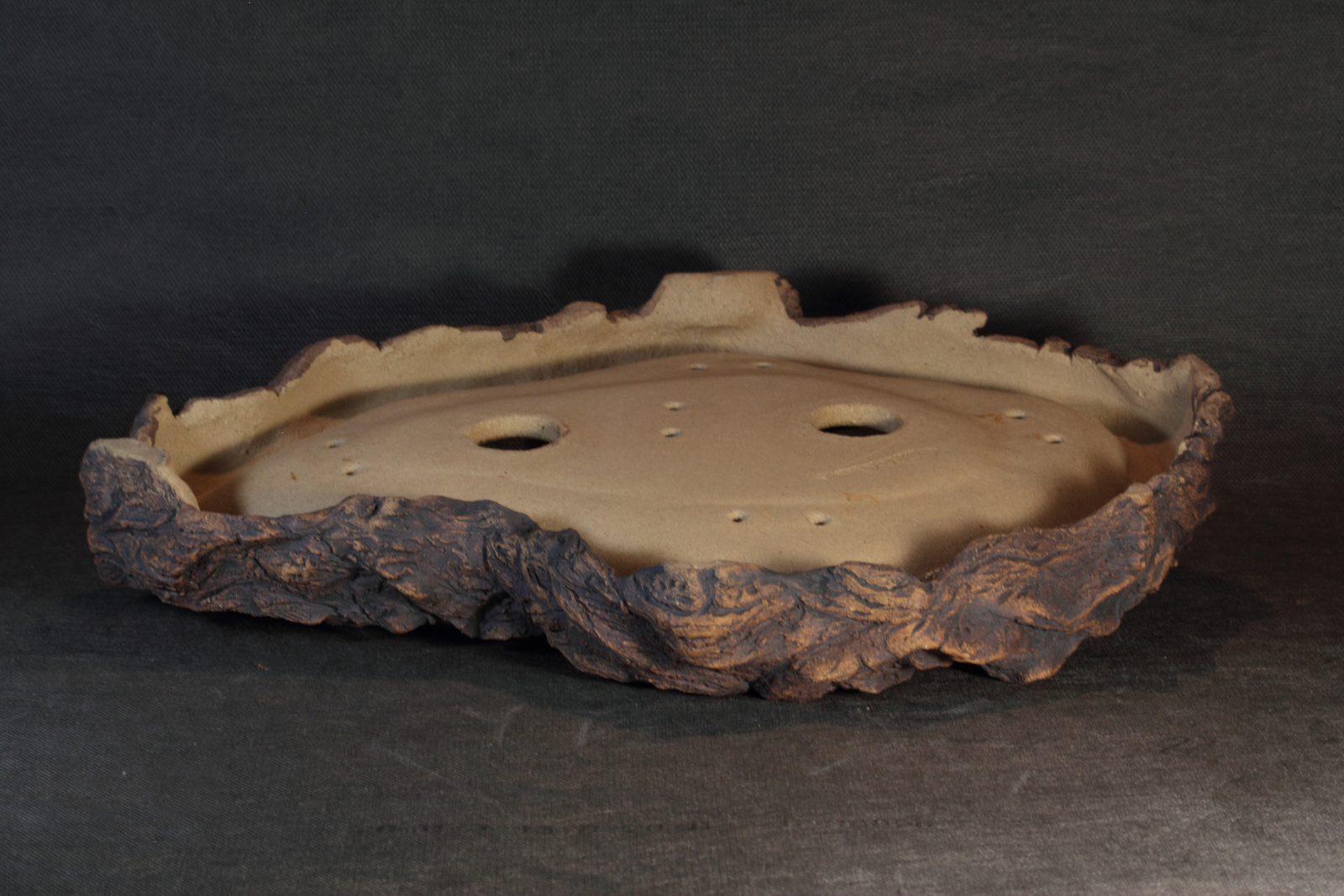 lauze pour bonsaï en grès Indian Stone jus d'oxyde – Image 3