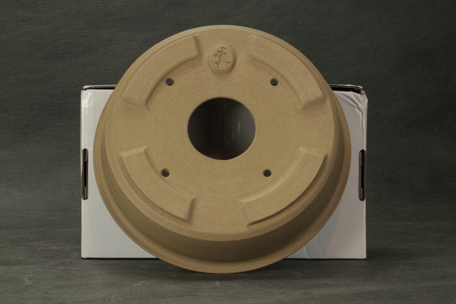 Pot à bonsaï rond grés Toffee – Image 4
