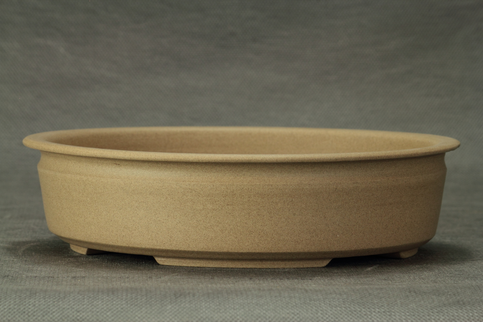 Pot à bonsaï rond grés Toffee – Image 3