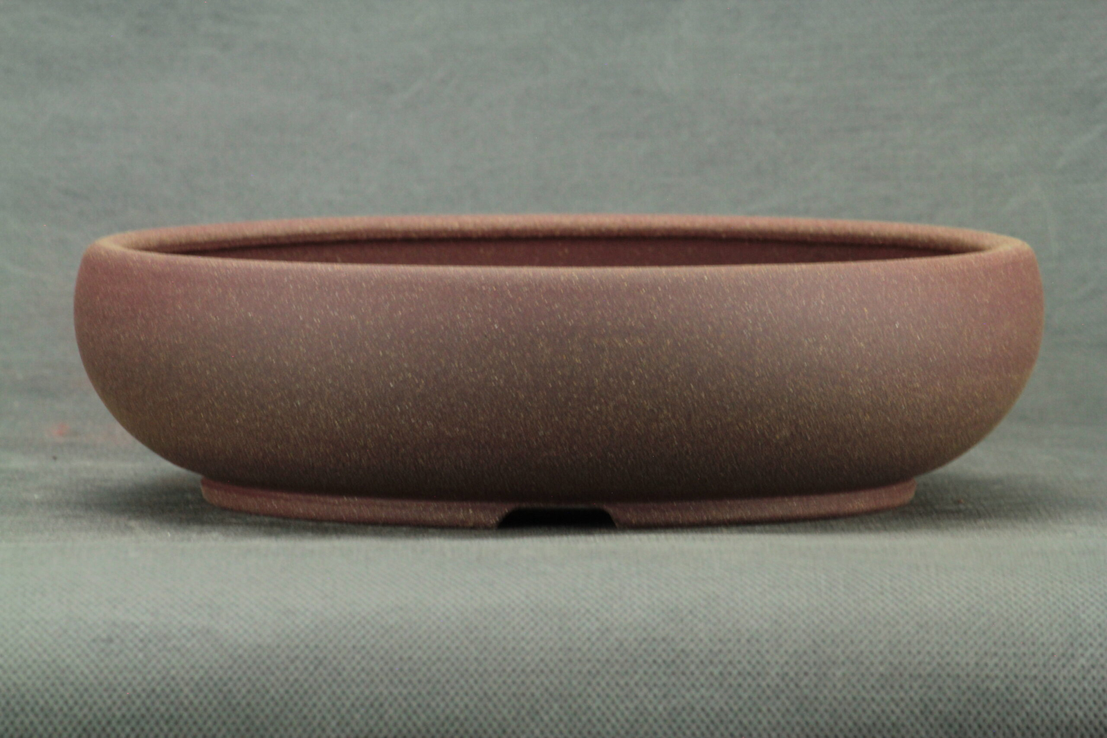 poterie bonsaï ronde en grès brute