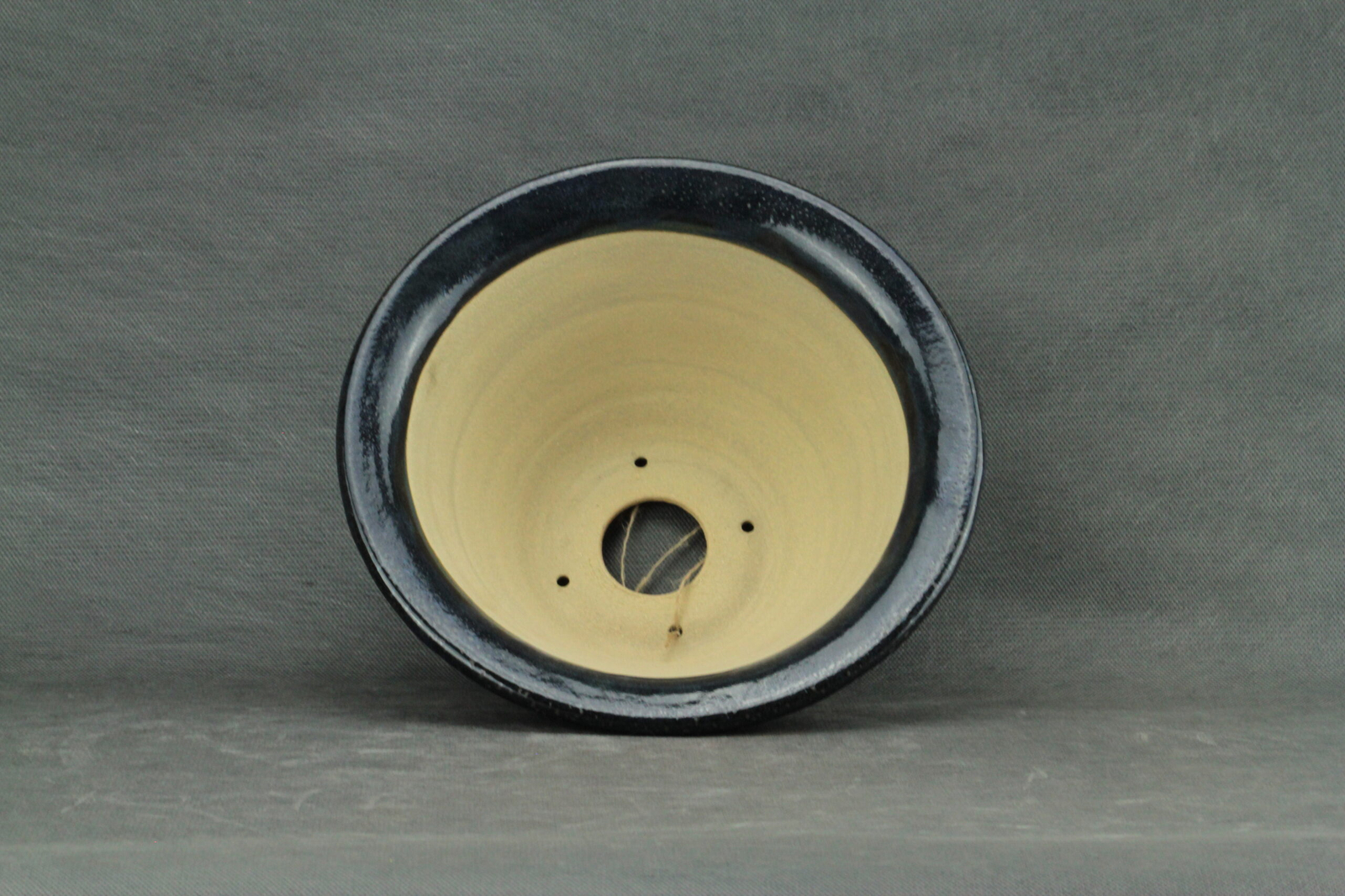 pot à semi-cascade émaillé bleu – Image 5